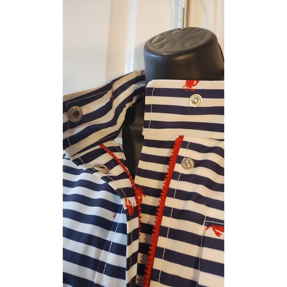 Talbots NOVELTY CRAB ANORAK Petite Size Small $189 MRSP - Picture 6 of 16